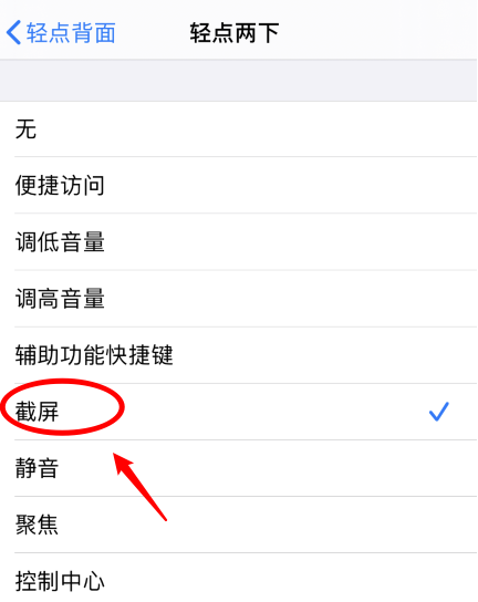 平安苹果手机维修分享iPhone12如何启用双击截屏 