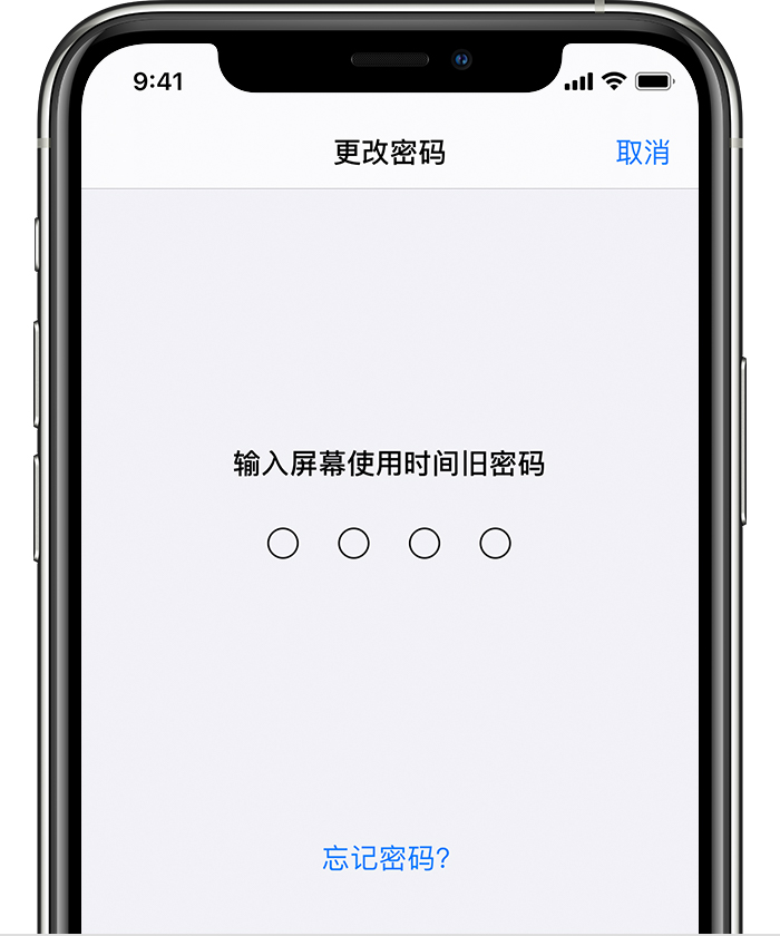 平安苹果手机维修分享iOS 14 忘记屏幕使用时间密码怎么办 